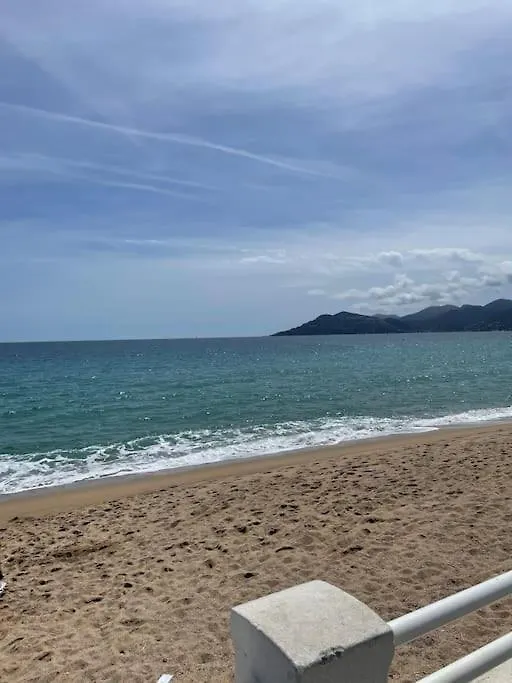 T2 Lumineux Mer A Pied Terrasse Piscine カンヌ フランス